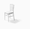 chaise napoléon blanche fabrication européenne
