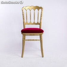 chaise napoleon 3 en bois doré