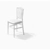 chaise napoleon blanche polypropylène