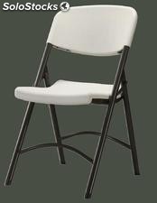 Chaise pliante en polyéthylène haute densité