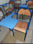 Chaise semi métallique avec tablette écritoire Fixe en Bois mb - Photo 2