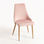 Chaise Stoik Wood - Rose - 1