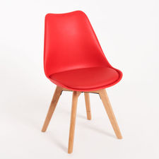 Chaise Synk Basic - Rouge