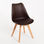Chaise Synk Pro - Marron - 1