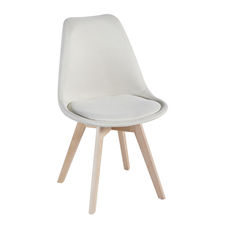 Chaise Synk Tissu - Beige