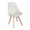 Chaise Synk Velours - Beige - 1