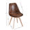Chaise Synk Vintage - Marron - 2
