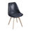 Chaise Synk Vintage - Noir - 1