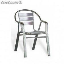 Chaise terrasse en aluminium