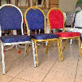 chaise traiteur rouge mm - Photo 3