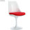 Chaise Tulip Rouge - 1