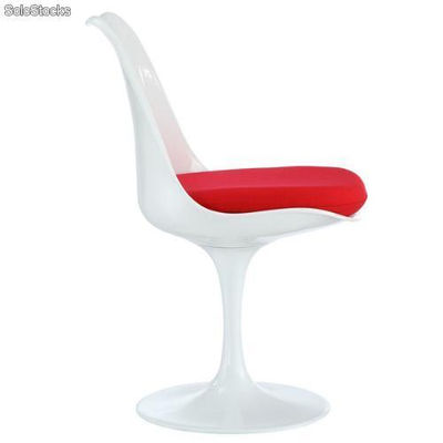 Chaise Tulip Rouge - Photo 2