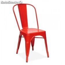 Chaise Tulix Style rouge