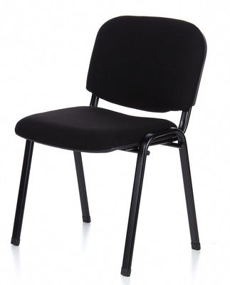 Chaise visiteur ISO à 4 pieds XT 600 SW anthracite/noir en simili-cuir - Photo 3