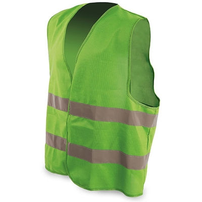 Chaleco reflectante de alta visibilidad Bolsillo de ropa de seguridad vial  fluorescente Verde Cola Chalecos reflectantes