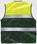 Chaleco multibolsillos alta visibilidad verde oscuro/amarillo A.V. - Foto 3