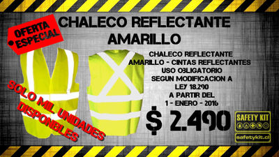 Chaleco Reflectante Norma Vigente Chile