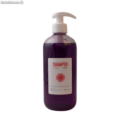 Champú 500ml con dosificador Fragancia floral GR03-SHAMPOO-500-FLO
