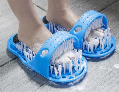 Chanclas cepillo limpiador para pies para baño - Foto 3