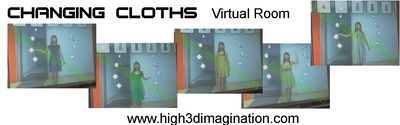 Changing cloths/virtual fitting room