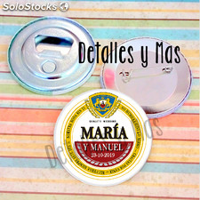 Pack Jarra De Cerveza + tercio + Iman Abrebotellas Personalizado