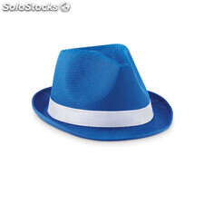 Chapeu de palha colorido azul royal MIMO9342-37