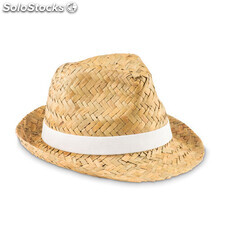Chapéu de palha natural branco MIMO9844-06