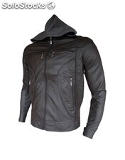 Chaqueta Para Hombre Con Capota Café M Cafe