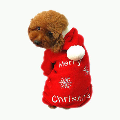 Chaqueta para Perros rojo Navidad