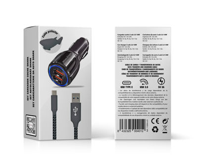 Chargeur de voiture USB à double port iWottoLight - Photo 4