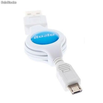 Chargeur Micro USB blanc
