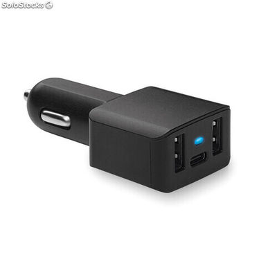 Chargeur voiture USB type C noir MIMO9110-03