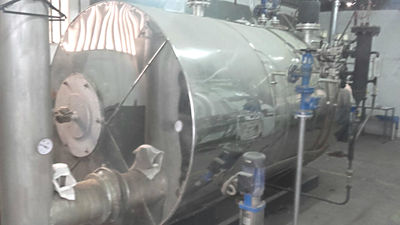 Chaudiére à vapeur Alsthom Stein Fasel 1500 kg/h 12 bar