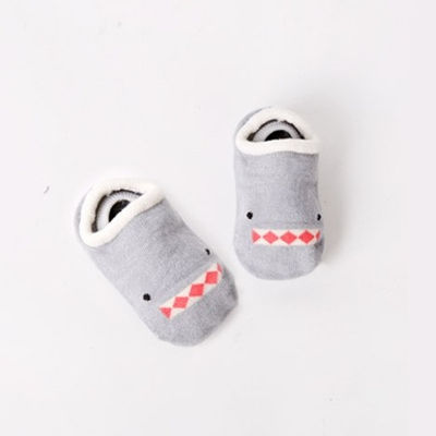 Chaussettes bébé antidérapantes enfants en coton de qualité - Photo 2