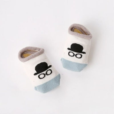 Chaussettes bébé antidérapantes enfants en coton de qualité - Photo 3