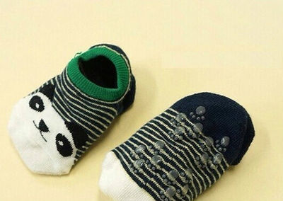 Chaussettes bébé antidérapantes enfants en coton de qualité - Photo 5