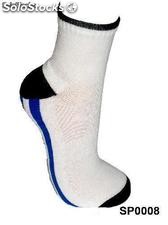 Chaussettes Sport Birelax blanches et bleues