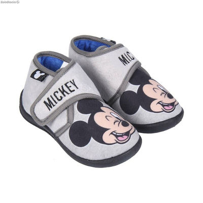 Chaussons Pour Enfant 3D Mickey Mouse Gris clair
