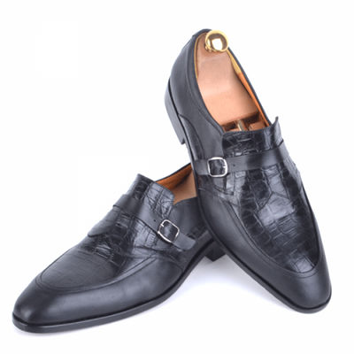 Chaussure classique en cuir noir - Photo 2
