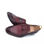Chaussure cuir 1059 bordeau - Photo 4