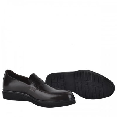 Chaussures classiques 100% cuir démasquable marron- semelle extra-light - Photo 3