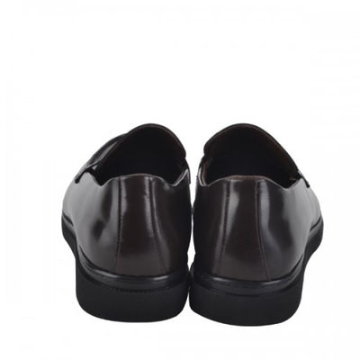 Chaussures classiques 100% cuir démasquable marron- semelle extra-light - Photo 5