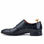 Chaussures classiques en cuir croco noir - Photo 3