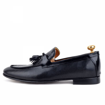 Chaussures classiques en cuir noir - Photo 3