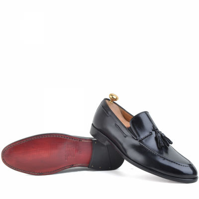 Chaussures de ville pour homme 100% cuir noir - Photo 3