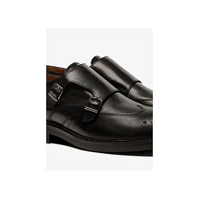 Chaussures Massimo Dutti pour hommes - Noir - Photo 3