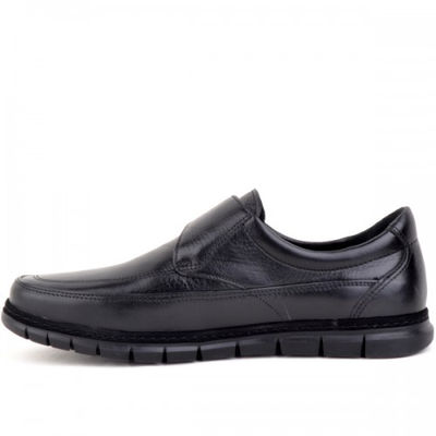 Chaussures médicales 100% cuir extra confortable noir - Photo 3