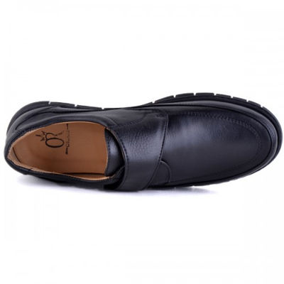 Chaussures médicales 100% cuir extra confortable noir - Photo 4
