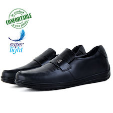 Chaussures médicales confortables 100% cuir kw noir