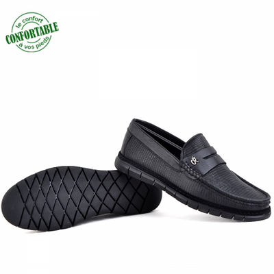 Chaussures médicales, confortables 100% cuir noir - Photo 2
